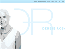 Tablet Screenshot of debbierosas.com